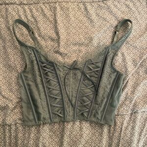 Victoria’s Secret dream angels lace corset top